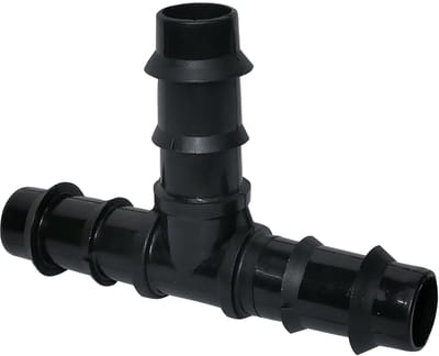 Dailygoods- Verbindingsstuk Set van 10 - T-slangaansluiting Ø 16 mm - Scheidingswanden - Druppelirrigatiesysteem - Ribverbinding - Essentieel voor beplanting