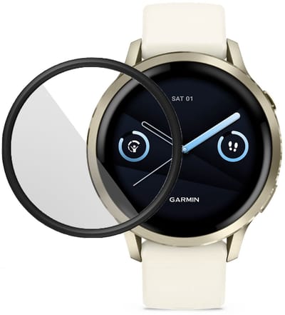 Screenprotector geschikt voor Garmin Venu 4 41mm - Folie Screen Protector
