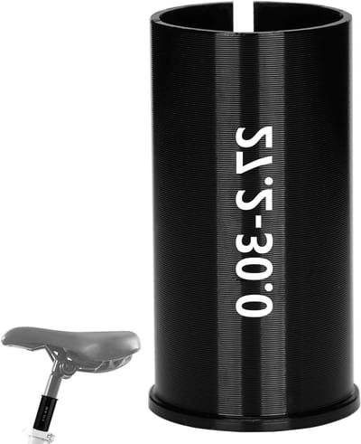 Verstelbare Aluminium Fiets Zadelpen Adapter voor Mountainbike en Racefiets - Verklein Sleeves voor Zadelpennen, Lichtgewicht en Duurzaam