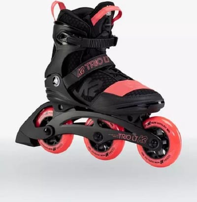K2 Skate Trio Lt 100 Inline Skates Voor Dames Zwart EU 40 Vrouw
