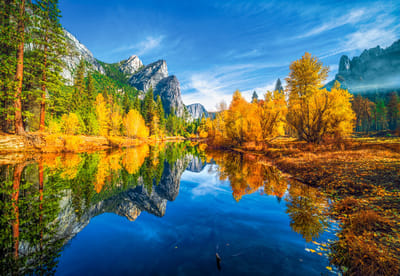 Castorland puzzel The Three Brothers Yosemite National Park 1000 stukjes.