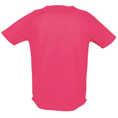 SOLS Heren Sportief T-Shirt met korte mouwen Performance (Neonroze)