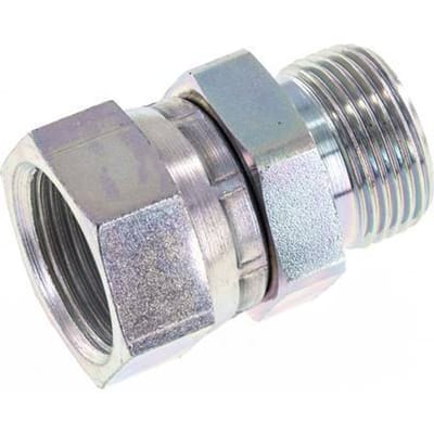 G 3/4'' F/M Verzinkt Stalen Neusstuk 175 Bar - Hydrauliek