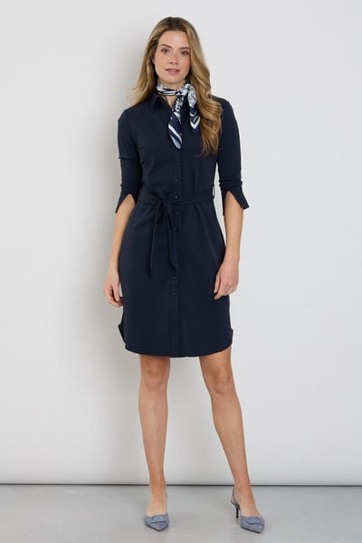 Mi Piace Travel Jurk Dames - Navy - Maat M/38 - 202092