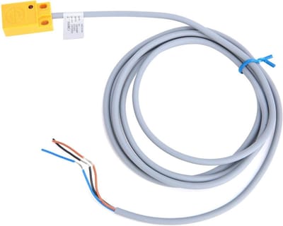 EGoods - Inductieve naderingsschakelaar 5 mm detectieafstand voor automatische besturing NPN NO DC 12-24V 3-draads sensor.