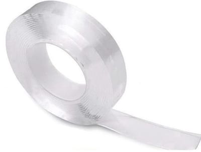 NanoTape - 3 meter - 3CM breed - 1 rol - Transparant tape - Zelfklevende tape - Dubbelzijdige tape - Herbruikbare tape - Gekko-Tape - Super sterke plakband - CHPN