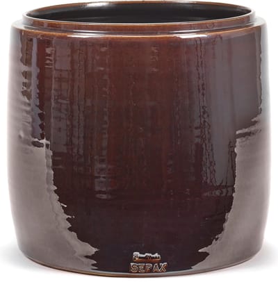Serax Bloempot Bruin D 30 cm H 30 cm Opening 26 cm