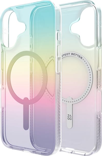 ZAGG - Milan Snap Mag geschikt voor iPhone 16 Hoesje - iridescent | iridescent