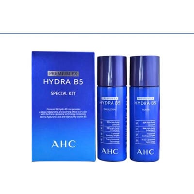 AHC Premium EX Hydra B5 Speciale Set (Toner 60ml+Emulsie 60ml) blue