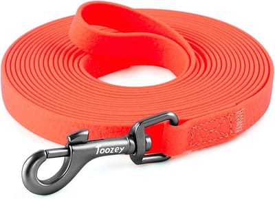 Waterdichte trainingslijn voor grote en kleine honden, met handlus en mesh zak, beschikbaar in 3 m tot 20 m, robuuste hondenriem voor training en wandelen