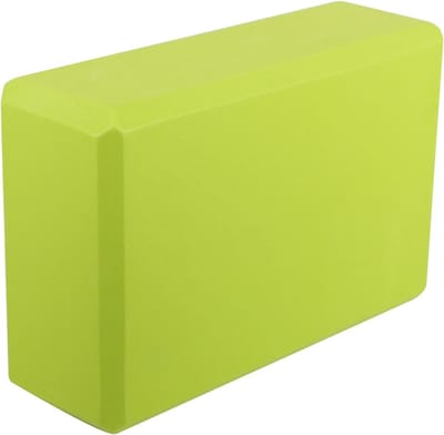 Yoga Blokken Set - Ondersteunende Blokken - Flexibiliteit Verbeteren - Hoge Dichtheid Schuim - 23x15x7.6cm - Groen