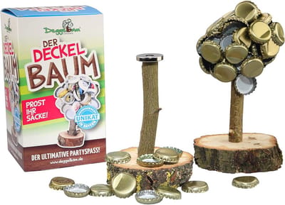 Deggelbam Bierboom Magnetische Capsule Boom - drinkspel/Het origineel uit Duitsland