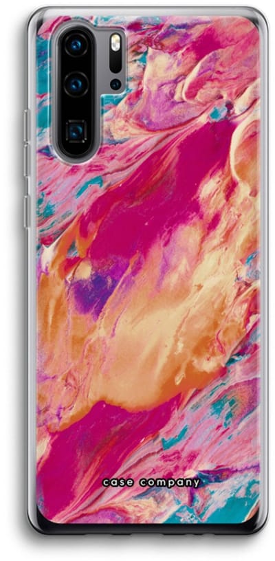 Case Company® - Hoesje geschikt voor Huawei P30 Pro hoesje - Pastel Echoes - Soft Cover Telefoonhoesje - Bescherming aan alle Kanten en Schermrand