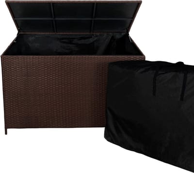 Kussenbox - rotan - 582 l - bruin