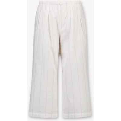 Tommy Hilfiger Girls Seersucker Culotte White Größe: 6 | Hosen Outlet | kids | Weiß