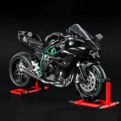 1:9 1199 Panigale H2R Ninja Met Spuitgietlegering Motorfietsmodel Speelgoedvoertuig Collectie Geluid En Licht Off Road Autocycle Speelgoed Auto