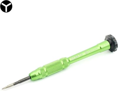 Let op type!! JIAFA JF-609-0.6Y Tri-point 0.6 Repair Screwdriver for iPhone X/ 8/ 8P/ 7/ 7P & Apple Watch(Blue)