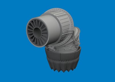 Eduard Modelbouwpakket - 672433 PRINT - Uitlaatmondstuk voor Lockheed Martin F-35B Lightning II - Resin onderdeel - 1:72 - Modelbouw