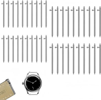 40 Stuks Snelle Veranderingsveerpennen voor Horlogebanden – 20mm & 22mm – RVS Horloge Pins met 1.5mm Diameter – Reserve Linkpennen voor Horlogekast, Bezel en Armband