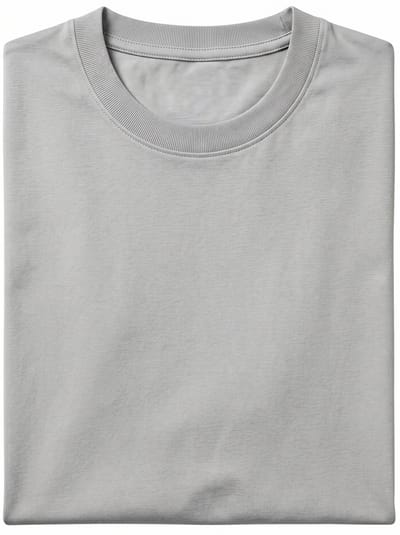 Heren T shirt - Oversized T shirt Heren - GB6530-13 - Licht Grijs - Maat XXL