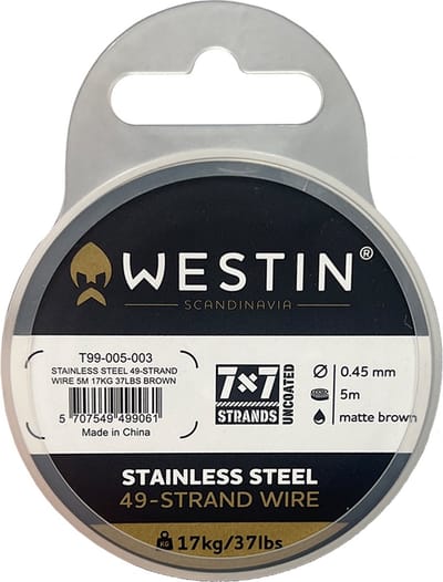 Westin - Stainless Steel 49-strand Wire 5m - Westin