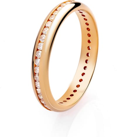 Orphelia RD-33181/54 - Ring - geelgoudkleurige 18 Karaat - Diamant 0.50 ct