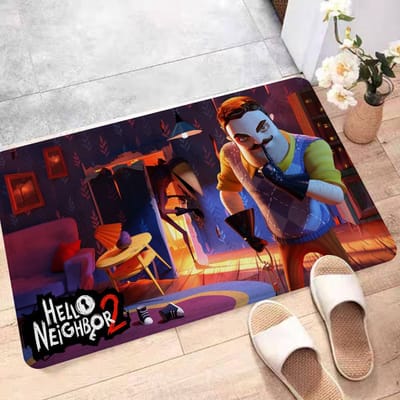Strategiespel Hallo Buurman Gangtapijt Antislip Waskamer Mat Waskamer Decor Balkon Kind Woonkamer Toiletkleed 100x150cm