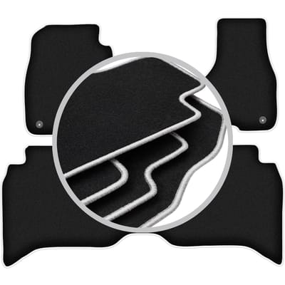 CARLUX-SILVER automatten voor: Dodge RAM DS DJ 1500 pick-up (2012-2020)