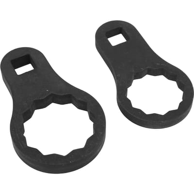 2 Stuks Kogelgewrichtsleutel Staal 32mm 38mm Veilige Fixatie Stevig Hoge Hardheid Kogelgewrichtsleutel Steeksleutel black