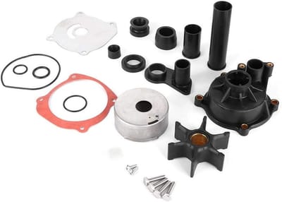 Water Impeller Reparatieset voor Buitenboordmotoren, Geschikt voor Evinrude en ETEC, Inclusief Onderdelen en Handleiding