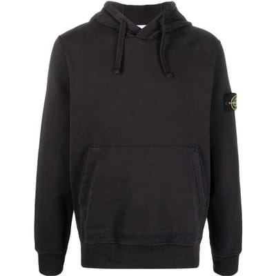 Stone Island Hoodie Zwart Heren Tops 771564120-V0029 L black