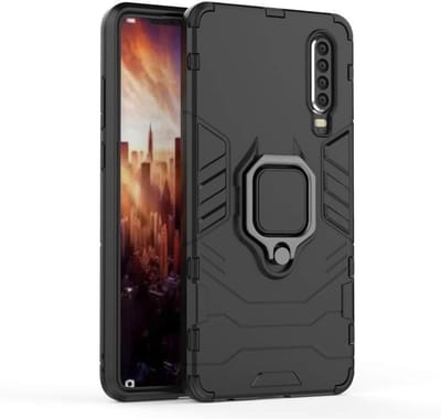 Elegante Zwarte Hoes voor Huawei Mate 30 en P30 - Bescherming, Stijl en Functionaliteit