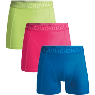 Muchachomalo Heren Boxershorts - 3 Pack - Microfiber - Ademend - Sneldrogend - Onderbroeken Heren - Normale Lengte - Mannen Onderbroeken