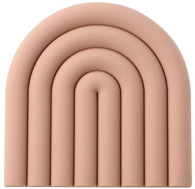 Dailygoods- Hittebestendig Onderzetter - Waterdicht - Siliconen - Warmte-isolatie - Regenboogdesign - Bescherming eettafel