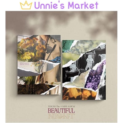 YESUNG - Beautiful Night Version Livre Photo. Album 1EA gray