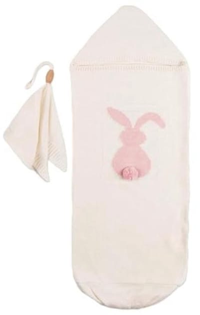 Cocoon Swaddle Baby Breiwerk Set - Winterslaapzak voor Pasgeborenen - Inbakerdoek 0-8 Maanden - Comfortabel en Veilig