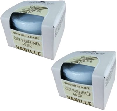 Atmosphera waxmelts - 2 x 5 Geurende wax melts - waxmelts brander - vanille - 2 x doosje van 5