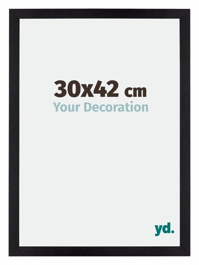 Your Decoration - Fotolijst 30x42 cm - MDF - Zwart Mat - Mura