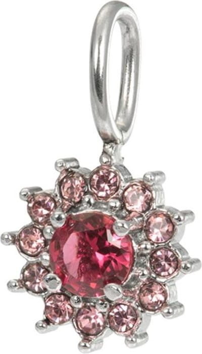 iXXXi-Jewelry-Lucia Fuchsia-Zilver-dames-Hanger-One size