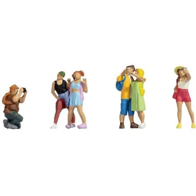 NOCH 36473 N Toeristen figuren Geverfd, Staand