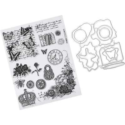 Transparante stempel van rubber (TPR) voor doe-het-zelf-albumdecoratie en handgemaakte accessoires.(T1746TC-stempel