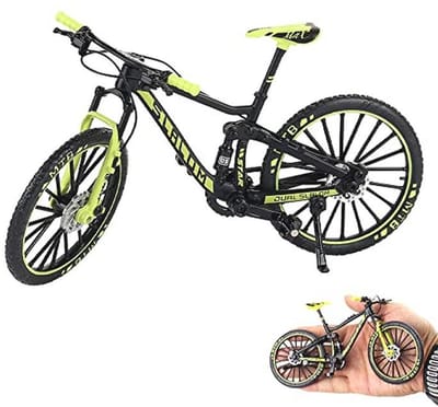 Miniatuur Vingerfietsmodel 1:10 - Speelgoed Mountainbike voor Decoratie en Cadeaus