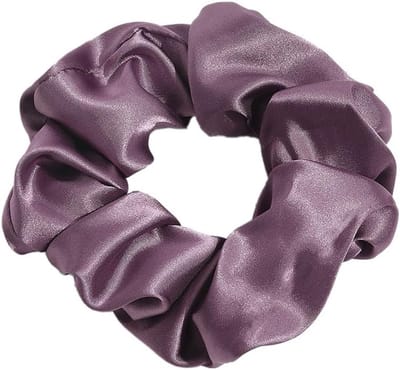 Set van 2 Zijden Haargummis, Elastische Scrunchies voor Dames - Zachte Haaraccessoires voor Ponytails en Dagelijks Haarverzorging