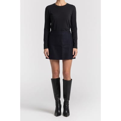 ARKET Jente Wool Skirt Blue Maat: 34 | Mini Rokken Outlet | Dames | Blauw