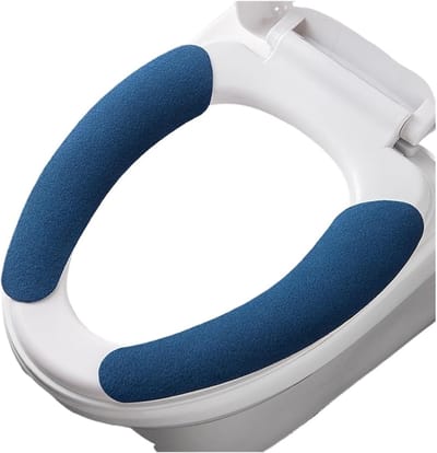 Wc-brilhoes - Toiletzitting Overtrek - Winter Comfort - Volledig Gesloten Structuur - 30 cm Diameter