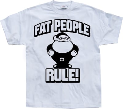 Hybris Fat People Rule T-shirt SH-1-15069-H6-2