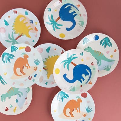my little day set van 8 borden - dinosaurus