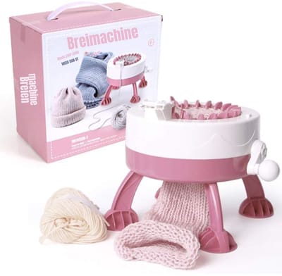 DnA® Breimachine - Breimolen - Breimachine Volwassene - Roze - 1cm x 1cm x 1cm