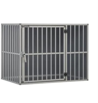 Hondenbench Extreme - Hondenhok - Kennel voor Hond - Stevige kwaliteit Aluminium - Model DL - Maat L - Deur Links - 106 x 71 x 81 cm