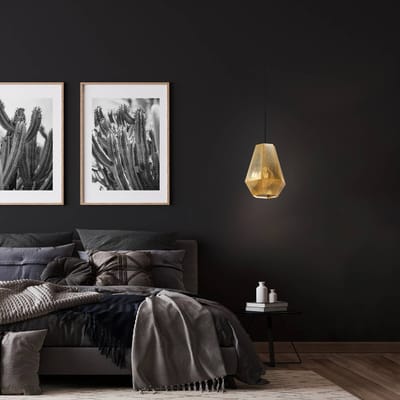 EGLO Chiavica hanglamp, messing, 1-lamp, Ø20,5cm